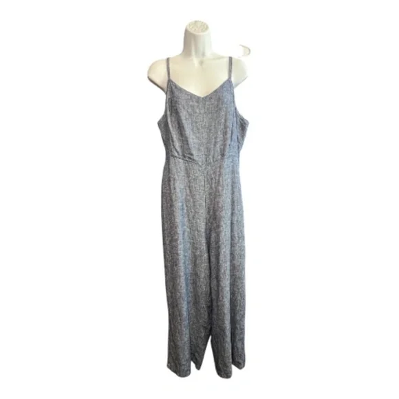 🆕 NWOT Old Navy chambray cami jumpsuit – size XL - Picture 1 of 9